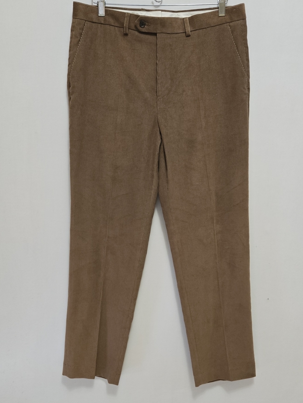 Lauren Ralph Lauren Corduroy Pants Mens 34 X 32 Cotton Dress Pants Flat Front